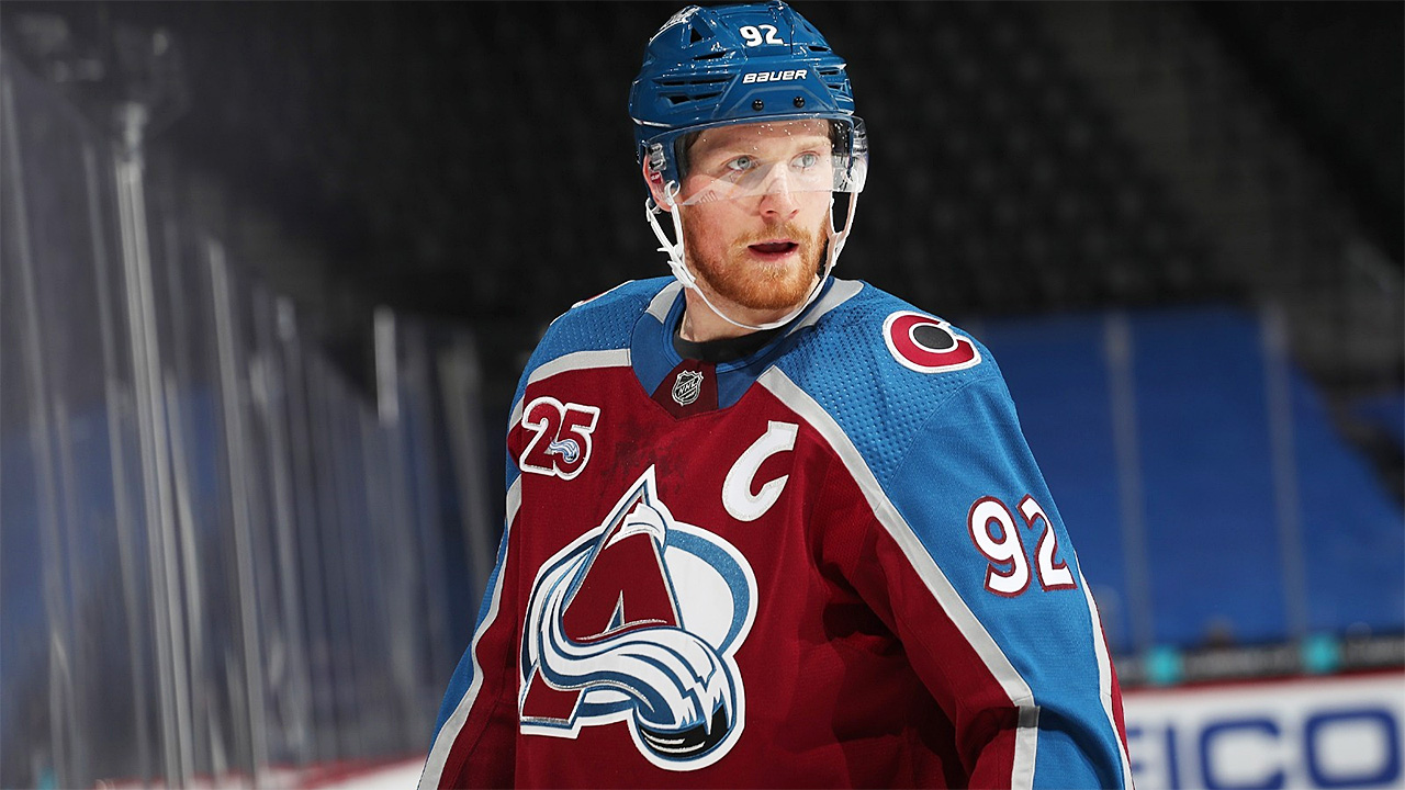 Gabriel Landeskog missede på grund af en skade